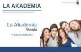 Educación emocional gratuita para jóvenes extraordinarios Akademia Murcia 29_4_2020_pw… · Educación emocional gratuita para jóvenes extraordinarios Proyecto educativo vinculado