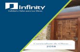 Curriculum de Obras 2018 - grupoinfinity.com€¦ · 41 años dentro del mercado. Actualmente nos encontramos ubicados en el estado de Querétaro donde contamos con una planta de