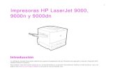 1 Impresoras HP LaserJet 9000, 9000n y 9000dnh10032. · 6 Opciones de asistencia al cliente en todo el mundo Asistencia al cliente y asistencia para reparación del equipo en EE.UU.