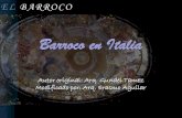 Barroco en Italia - WordPress.com · San Carlos de las cuatro fuentes, Roma(1634-1667) Gianlorenzo Bernini (Italiano, 1598-1680) Gianlorenzo Bernini (1598-1680) Iglesia de sant Andrea