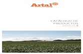 CATÁLOGO DE PRODUCTOS - Artal Smart Agriculture · Contiene además ≤ 0.1% p/p, Boro (B), Hierro (Fe), Manganeso (Mn) y Cinc (Zn) fERtioRGAn MicRoElEMEntoS Materia Orgánica Con