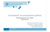 Computación en procesadores gráficosfvazquez/fp-content/attachs/CursoGPUs_Ejercicio… · 3 Computación en procesadores gráficos Programación con CUDA Ejercicio 8 Producto matriz