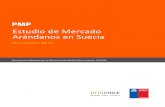 Estudio de Mercado Arándanos en Suecia · Estudio de Mercado Arándanos en Suecia Noviembre 2013 Documento elaborado por la Oficina Comercial de Chile en Suecia- ProChile