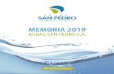 2018 Memoria Anual Aguas San Pedro S · Aguas San Pedro S.A. fue constituida con un capital de M$ 1.350.000 divididos en 1.350.000 acciones. En Junta extraordinaria de accionistas