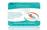Orientaciones para la mediación pedagógica por habilidades ... · mediación pedagógica por habilidades para el Nivel de Educación Preescolar 2020 . 1 . 2 Índice Dimensión Habilidad
