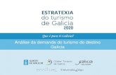 Análise da demanda do turismo do destino Galiciaestratexia.clusterturismogalicia.com/wp-content/... · Desenvolvemento do estudo 5. Comercialización do destino turístico Galicia