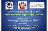 Contraloría Perú · Facilidad para hacer negocios Doing Business (Banco Mundial, IFC) mide Ios resultados de la corrupción en la competitividad de un país Los indicadores de Doing