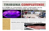 Entrevista en página 15 TRIBUNA COMPLUTENSEwebs.ucm.es/BUCM/revcul/tribunacomplutense/numeros/23.pdf · Wikileaks. Las opiniones y la trascendencia concedida a las revelaciones de