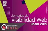 Objetivos del curso - Visibilidad Web UNAM · (14 julio 2014): Obligatoriedad de Sitios Web Accesibles en el sector público. Acuerdo - Disposiciones generales de accesibilidad web