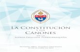 y Los Cánones - Iglesia Episcopal - Diócesis de Puerto Rico · Ayudadas, y Misiones de esta Iglesia para la consecución de la obra y el programa de la Iglesia Episcopal Puertorriqueña.