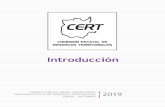 Introducción - cert.morelos.gob.mx · introducción cuenta pÚblica anual consolidada comisiÓn estatal de reservas territoriales enero – diciembre 2019
