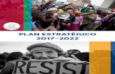 PLAN ESTRATÉGICO 2017-2022 · “La marcha de las golondrinas” poniendo la atención en la lucha contra la corrupción y la promoción de la paz, Túnez. Créditos: lam eCHaml