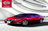2020 VERSA - drivethefuture.mx · Vive una nueva experiencia de conducción con toda la seguridad y la conˇanza que solo la tecnología de Nissan Intelligent Mobility te puede ofrecer.