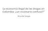 La economía ilegal de las drogas en Colombia: ¿un ... · Elementos para una caracterización del problema de la economía ilícita de las drogas en Colombia y el DA, al finalizar