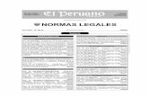 Cuadernillo de Normas Legales - Gaceta Jurídica · 2013. 4. 11. · Decreto de Urgencia N° 040-2009 404875 D.S. N° 236-2009-EF.- Autorizan Vigésimo Octavo Tramo de la Emisión