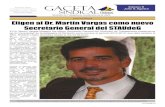 Eligen al Dr. Martín Vargas como nuevo … · Edición 5 Julio & Agosto Eligen al Dr. Martín Vargas como nuevo Secretario General del STAUdeG El Dr. Martín Vargas Magaña fue electo