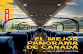 EL MEJOR PANORAMA DE CANADÁ - Via Rail · un viaje en tren para celebrar el 150.° aniversario de Canadá o para disfrutar de un viaje relajado en el que pueda contemplar el paisaje