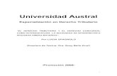 Universidad Austral · meramente presuncional el “certificado de deuda fiscal”, ante la necesidad de probar “la causa” en interés de la totalidad de los acreedores. También