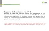 Esquema de la Licitación No. IFT-5 · Objeto de la Licitación 2 La Licitación No. IFT-5 tiene por objeto concesionar el uso, aprovechamiento y explotación comercial de hasta 10
