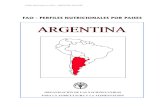 ARGENTINA - fao.org · montañas, llanuras y mesetas. La región montañosa comprende variados ambientes geográficos, en su extremo noroeste se encuentra la Puna de Atacama y hacia