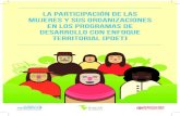 ONU Mujeres€¦ · Empoderamiento de las Mujeres, ONU Mujeres, Centro Latinoamericano para el desarrollo Rural-RIMISP, Agencia de Renovación del Territorio, ART 2017. Bogotá D.C.