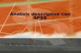 Análisis descriptivo con SPSS - Favio Murillo Garcíafaviok.weebly.com/uploads/6/4/0/3/6403801/spss_exp5.pdfAnálisis descriptivo con SPSS Favio Murillo García . Tablas de contingencia