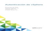 Autenticación de vSphere - VMware vSphere 7€¦ · Requisitos de certificados para distintas rutas de acceso de la solución 18 Descripción general de la administración de certificados