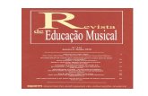APEM Associação Portuguesa de Educação Musical · apem I Estudos podem estar a interferir de modo diverso do que sucede nas provas piagetianas. Assim, se por um lado a expressão