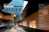 introducción Museo Oteiza Evolución dE públicos 2016 ...€¦ · • Jorge Oteiza. Producción Museo Oteiza Museoa. 2003. (6´30´´) Breve documental producido por el Museo Oteiza