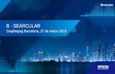 B · SEARCULARmedia.firabcn.es/content/S045019/docs/presentaci... · tecnología sostenible de gran formato de EPSON… Los cuatro proyectos desfilarán en la pasarela 080 de Barcelona