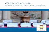Crónicas dehdadsanjuandelapenya.com/wp-content/uploads/2018/10/Re...p5 Crónicas de San Juan de la Peña U n año más, la Real Hermandad de San Juan de la Peña conme-moró la tradicional