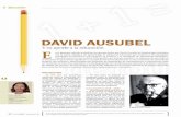dialnet.unirioja.es · Pero fue David Ausubel quien nos presenta uno de los primeros modelos sistemáticos de aprendizaje cognitivo. Aprendizaje por recepción significativa David