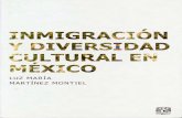 EN MÉXICO - libros.unam.mx · Inmigración y diversidad cultural en México mexicana. Los estudios de caso (sobre algunas minorías en específi-co) son materia de futuras monografías,
