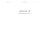 Java 2 - Mundo Manuales Gratis Tutoriales Guias Cursos Trucos · - Grábalo con el nombre j007.java - Compílalo y ejecútalo. - f.setSize(600,400) Determina el tamaño de la ventana