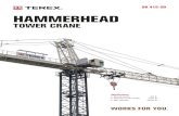 HAMMERHEADmedia.cranepedia.com/uploads/2019/08/SK415-20_spec_lb_en_v201… · HAMMERHEAD TOWER CRANE SK 415-20 Speciﬁcations: Max jib length: 263 ft Capacity at max length: 5,071