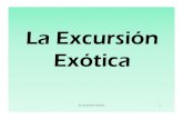 La Excursión Exótica...la excursión exótica 24 63 and therefore… 64 65 prefers that…. la excursión exótica 25 they remain… 66 67 67. la excursión exótica 26 What a shame!
