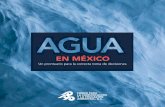 EN MÉXICO - giz.de · rá que se reduzca todavía más el agua renovable per cápita. De 2015 a 2030, la Conagua prevé un decremen-to de 3 692 a 3 250 metros cúbicos por habitante