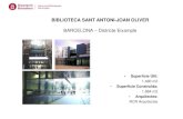 BARCELONA EIXAMPLE-Biblioteca Sant Antoni-Joan Oliver · BIBLIOTECA SANT ANTONI-JOAN OLIVER BARCELONA – Districte Eixample • Superfície Útil: 1.480 m2 • Superfície Construïda: