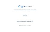 REPORTE INTEGRADO DE GESTIÓN - ISA · 2018. 3. 9. · Reporte Integrado de Gestión - 2017 8 2 ISA 50 AÑOS ISA celebró sus 50 años con un ejercicio de resignificación, para dar