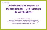 Presentación de PowerPoint · 2020. 3. 4. · ADMINISTRACION DE MEDICAMENTOS PUNTOS CLAVE VIA DE ADMON RECONSTITUCION DILUCION ESTABILIDAD ... 10 Correctos para la administración
