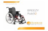 BREEZY RubiX2 - Ortosoluciones · Hangers: 70° (longitud de pierna ajustable de 35 a 50 cm) plataforma reg en ángulo (+/- 15°) Peso usuario: 125 kg. 170 kg RubiX2 versión reforzada