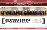 RANKING GOBERNADORES DE ARGENTINA · ranking de imagen positiva cb consultora opiniÓn pÚblica capÍtulo 1. cb consultora opiniÓn pÚblica ranking de imagen positiva gobernadores