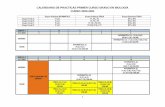 CALENDARIO DE PRACTICAS PRIMER CURSO GRADO EN …¡cticas_Grado_en_Biología... · SF8 (D) (11.30-13.30) ONLINE TARDE INFORMÁTICA (4) I5 (C), I6 (C) (15.00-17.30) ONLINE FÍSICA