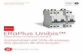 Novo ElfaPlus Unibis™...temperatura ambiente, e do número de circuitos principais da instalação (EN 60439-1). Nº de dispositivos K 2 a 3 0,9 4 a 5 0,8 6 a 9 0,7 > 10 0,6 Exemplo