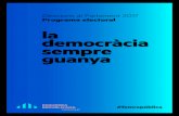 Eleccions al Parlament 2017 Programa electoral la ...2017/12/05  · Eleccions al Parlament de Catalunya 2017 programa electoral 3 I. GUANYAR LA REPÚBLICA Després d’una legislatura