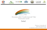 Encuesta sobre Condiciones de Vida Venezuela (2016)...Fuente: UCV-UCAB-USB. ENCOVI 2016 Características de la población (% por grupos de edad) 39% de la población es mayor a 35