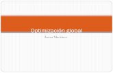Áurea Martínez - dma.uvigo.esaurea/OptimizaciÛn_global.pdf · La optimización global consiste en encontrar los mejores conjuntos de parámetros que optimizan una función objetivo