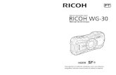 Manual de Arranque - RICOH IMAGING...Este Manual de Arranque contém informações sobre como preparar a sua RICOH WG-30 para utilização e sobre operações básicas. Para garantir