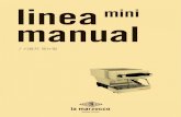 linea mini manual · 2018. 3. 8. · linea mini 본 자료는 (주)라마르조코 코리아의 자산으로 서면 동의 없이 무단 배포 및 수정, 복사를 금합니다.