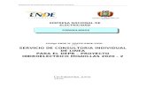 Empresa Nacional de Electricidad Bolivia | ENDE ... · Web viewCurso certificado sobre cableado estructurado Curso certificado sobre Idioma extranjero C. Experiencia General : Experiencia